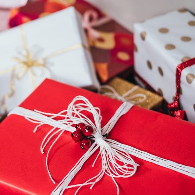 A thoughtfully wrapped gift ready for nationwide delivery
